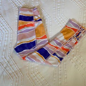 Lululemon True Self Crop Bleacher Stripe